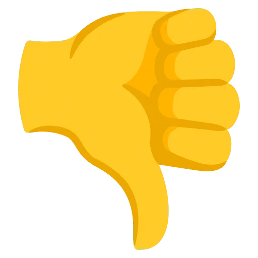 emoji de jóia negativo - por que não investir em agências